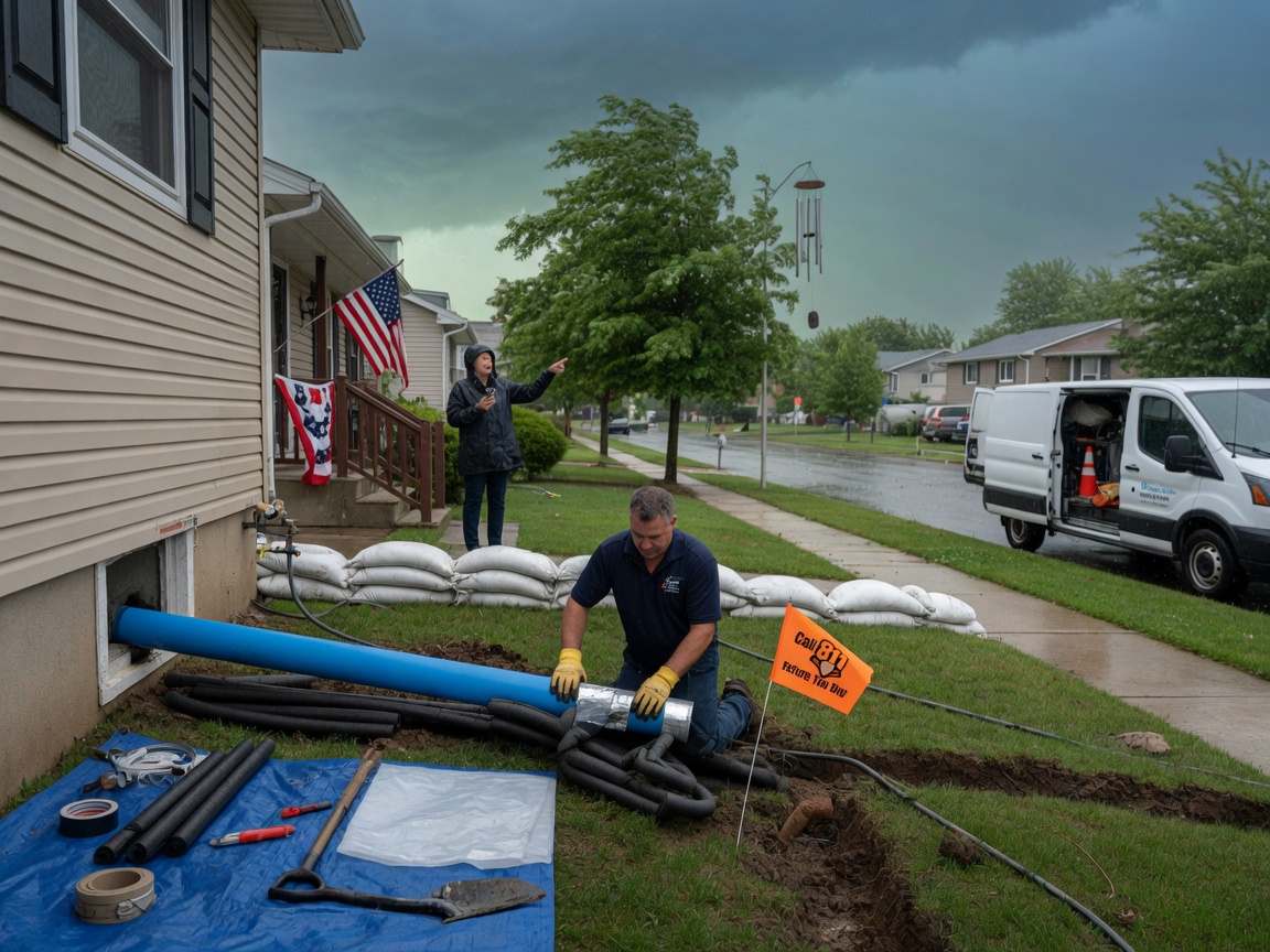 Steps To Protect Water Lines During Summer Storms In Woodbridge