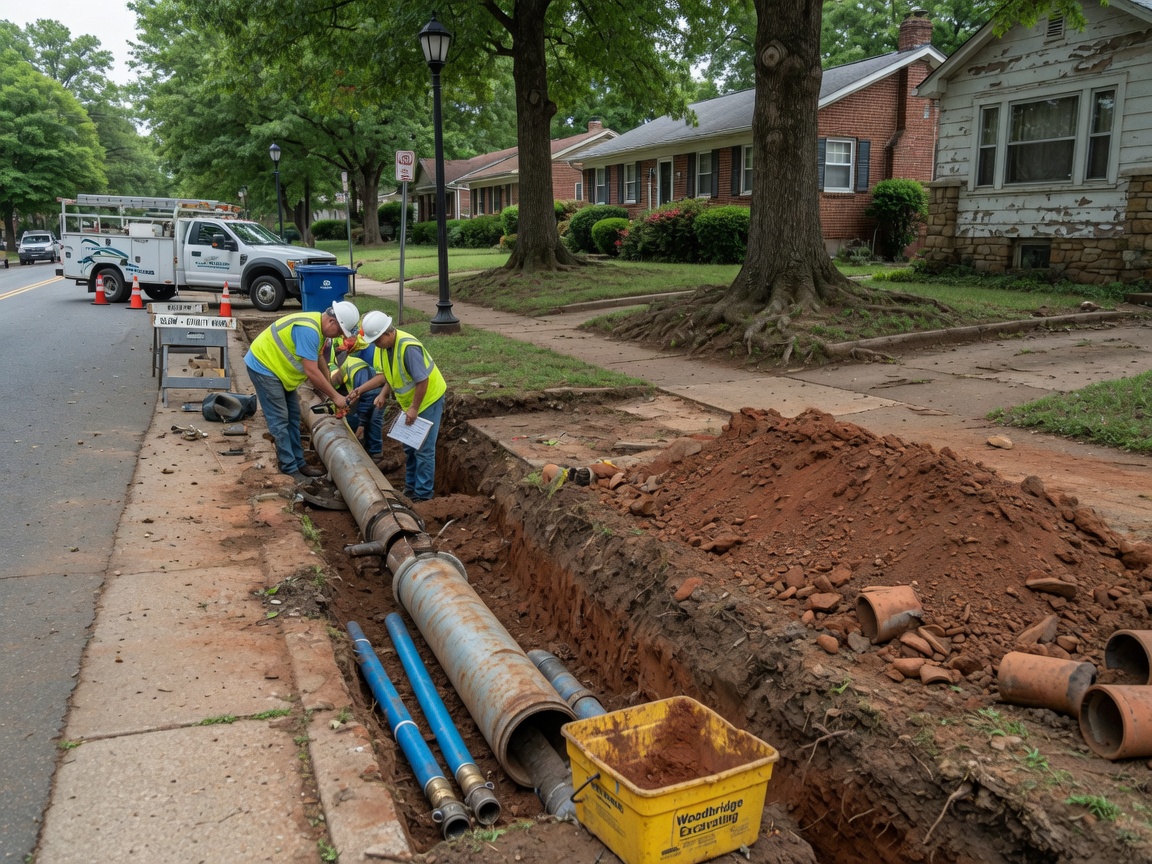 What Affects Water Line Repair Costs In Established Woodbridge Neighborhoods