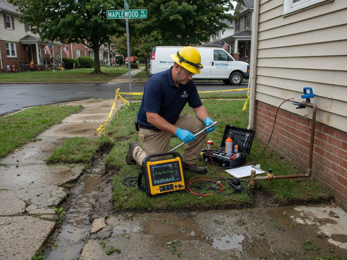 Water Line Leak Detection in Woodbridge